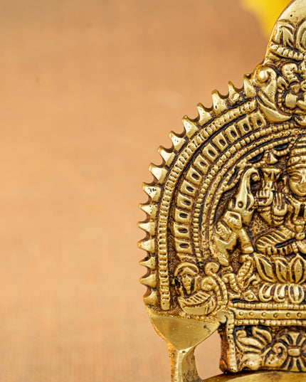 Brass Gajalakshmi Diya - WL2782