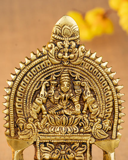 Brass Gajalakshmi Diya - WL2782