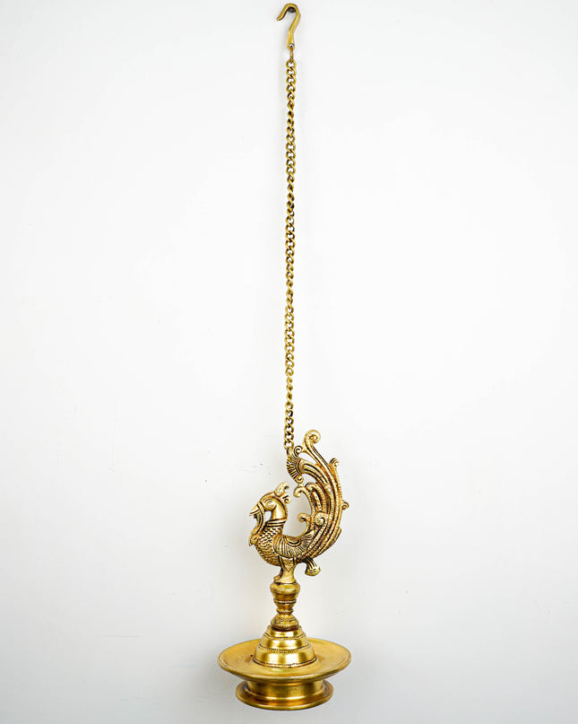 Brass Annapakshi Hanging Diya - WL2933