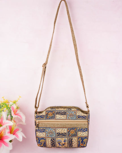 Printed Fabric Sling Bag - WL3015