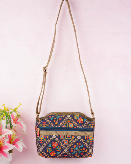 Printed Fabric Sling Bag - WL3015