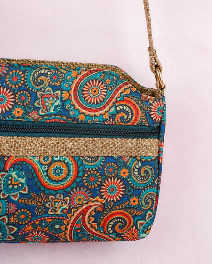 Printed Fabric Sling Bag - WL3015