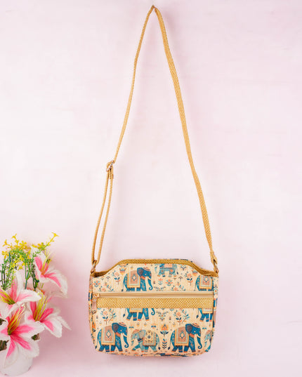 Printed Fabric Sling Bag - WL3015