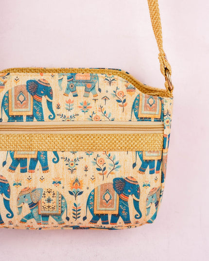 Printed Fabric Sling Bag - WL3015
