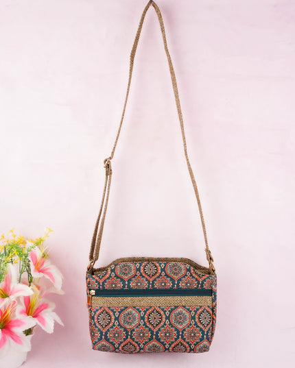 Printed Fabric Sling Bag - WL3015