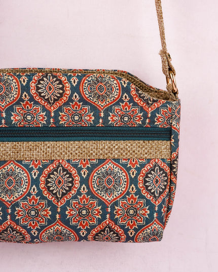 Printed Fabric Sling Bag - WL3015