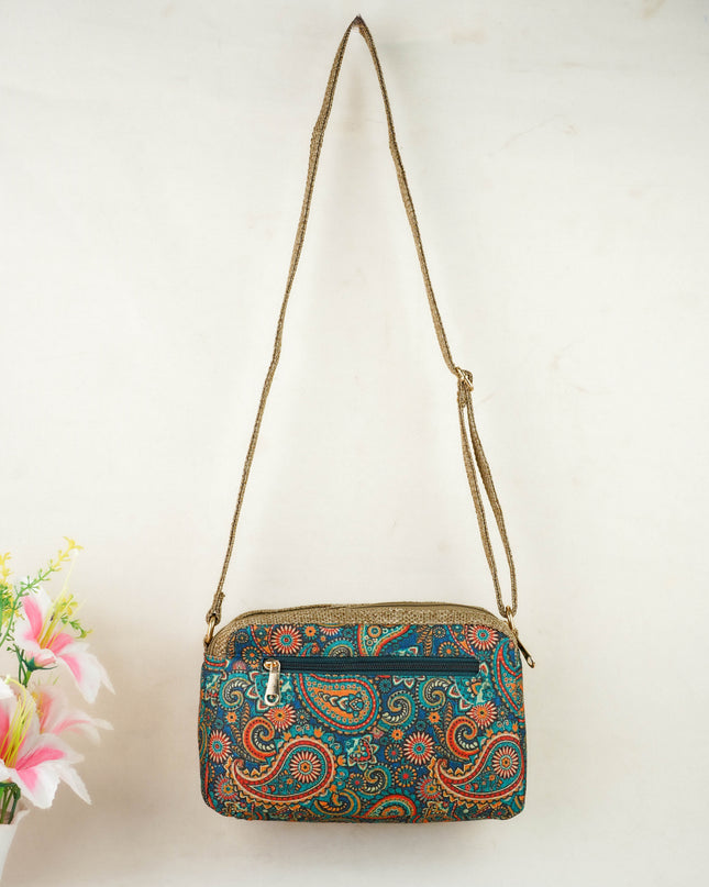 Printed Fabric Sling Bag - WL3030