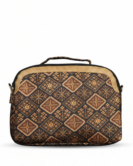 Printed Fabric Workwear Sling Bag - WL3030