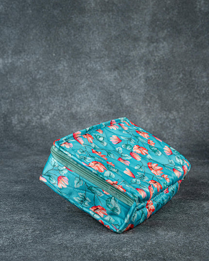 Floral Designed Jewel Pouch - WL3151-2