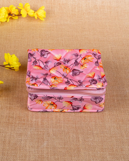 Floral Designed Jewel Pouch - WL3151-1