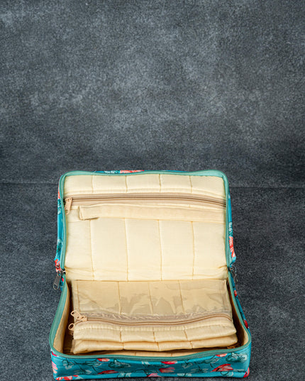 Floral Designed Jewel Pouch - WL3151-2