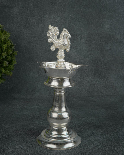 German Silver Annapakshi Kuthu Vilaku - 9 inch - Set of 2 - WL3308