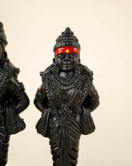Polyresin Panduranga Rukmini Idol - 5 inch - WL3309