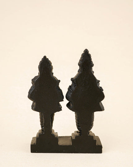 Polyresin Panduranga Rukmini Idol - 5 inch - WL3309