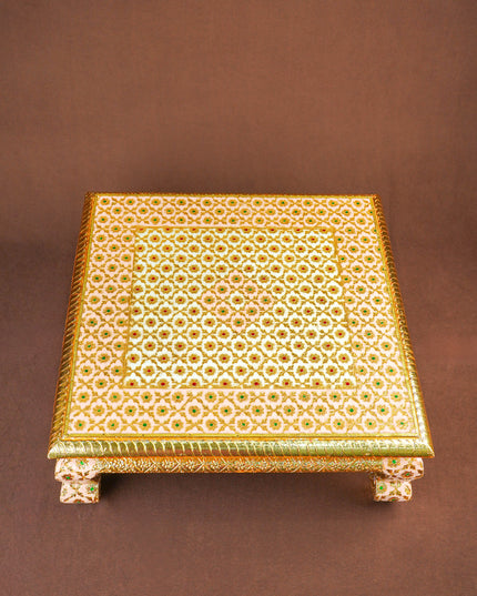 Decorative Meenakari Bajot - 18 x 18 inch - WL3320-2