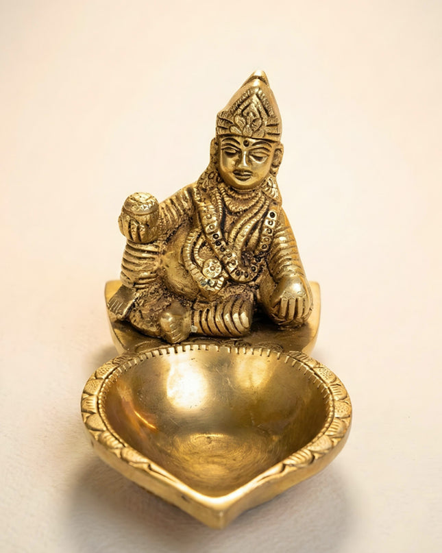 Brass Kubera Diya - WL3366