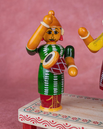 Etikoppaka Toys - Musicians set of 3 - WL3820