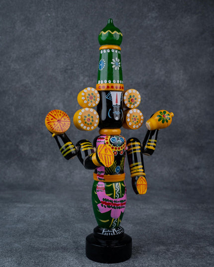 Etikoppaka Toy - Tirupathi Balaji - 13 inch - WL3822-1