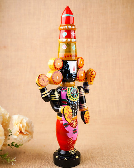 Etikoppaka Toy - Tirupathi Balaji - 16 inch - WL3822-2