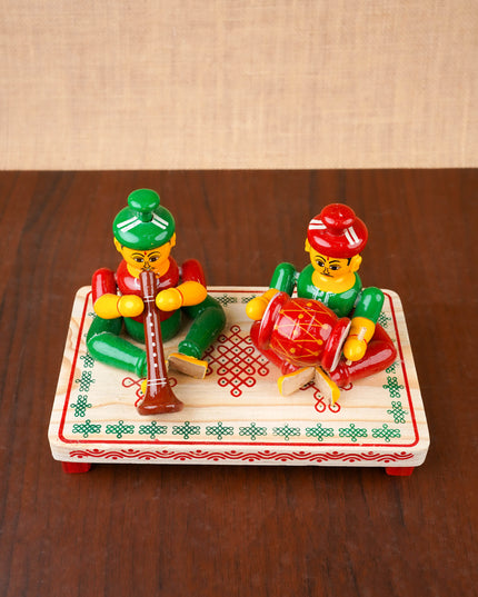 Etikoppaka Toys - Musicians set of 2 - WL3831