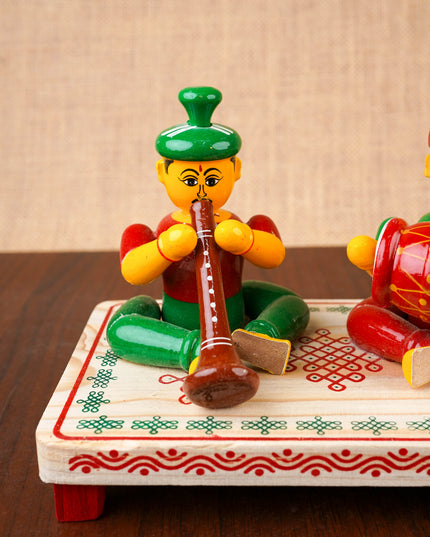 Etikoppaka Toys - Musicians set of 2 - WL3831