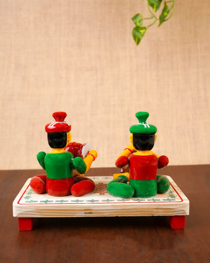 Etikoppaka Toys - Musicians set of 2 - WL3831