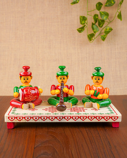 Etikoppaka Toys - Musicians set of 3 - WL3832