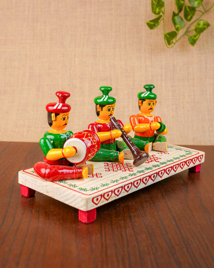 Etikoppaka Toys - Musicians set of 3 - WL3832