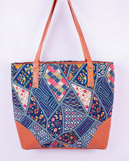 Faux Leather Hand Bag with Mini Coin Purse - WL3888