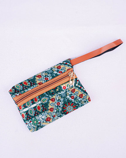 Faux Leather Hand Bag with Mini Coin Purse - WL3888