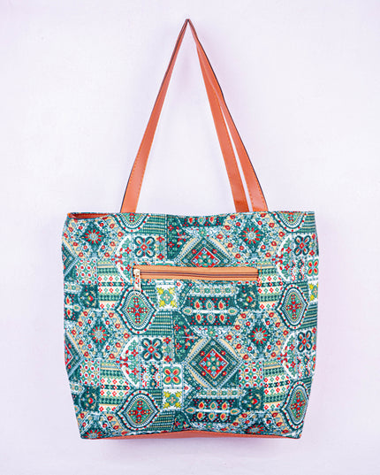 Faux Leather Hand Bag with Mini Coin Purse - WL3888