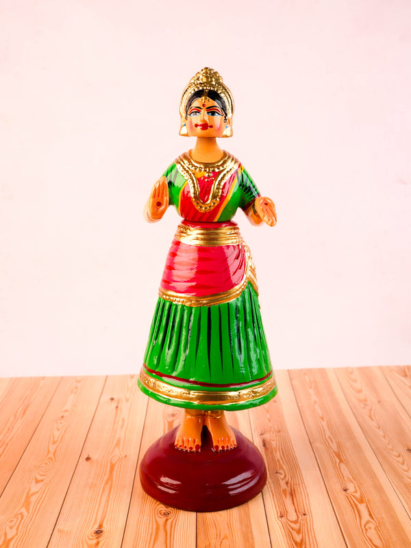 Tanjore Dancing Doll - Kondapalli - WL3959