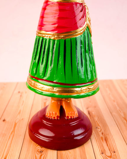 Tanjore Dancing Doll - Kondapalli - WL3959
