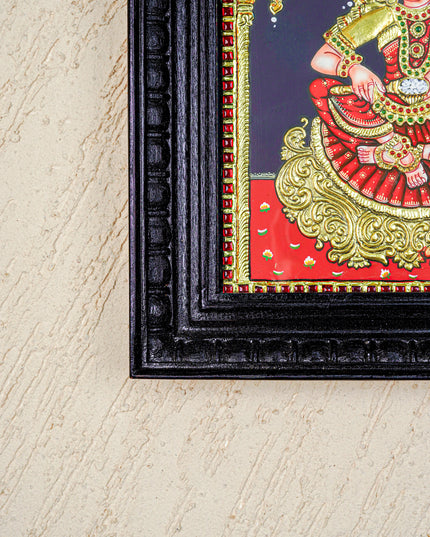 Tanjore Painting - Annapoorani - Flat (Gold Foil) - 12x10 inch - WL4078