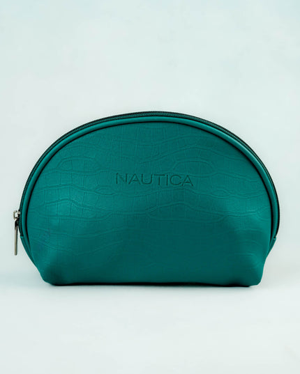 Leather Pouch - Emerald Green - WL4157-1