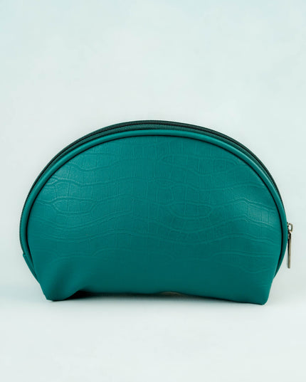 Leather Pouch - Emerald Green - WL4157-1