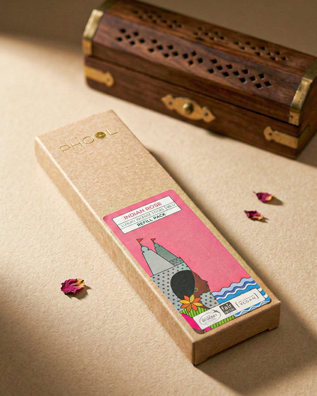 Incense Stick Refill Pack - Indian Rose - WL4199