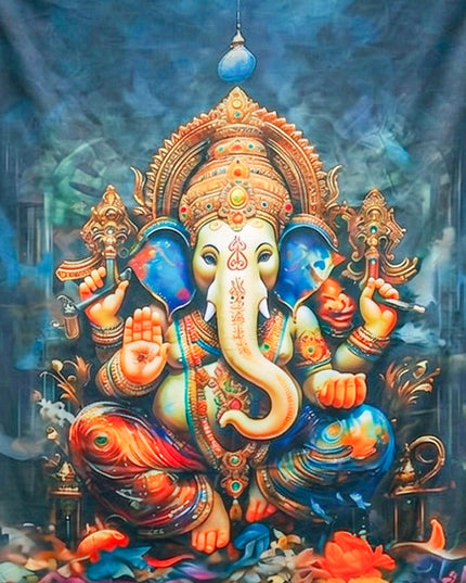 Back Drop - Ganesha Design - WL4214-1