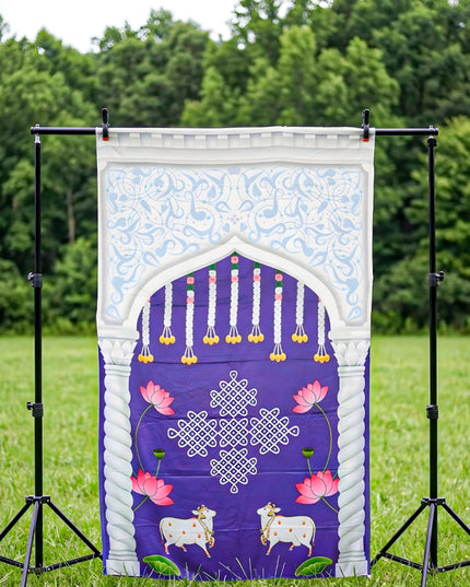 Back Drop - Pichwai Thoranam - WL4215-2
