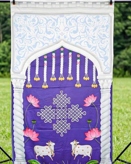 Back Drop - Pichwai Thoranam - WL4215-2