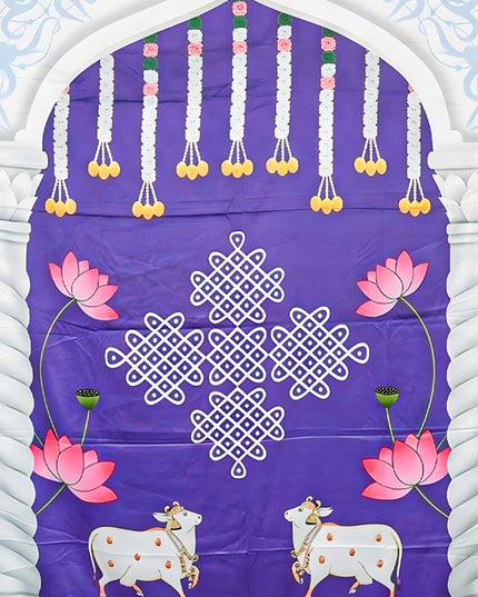 Back Drop - Pichwai Thoranam - WL4215-2