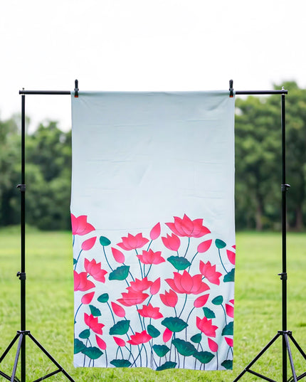 Back Drop - Lotus Pichwai Design - WL4215-3