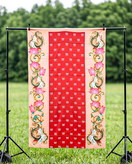 Back Drop - Lotus Peacock Design - WL4215-4