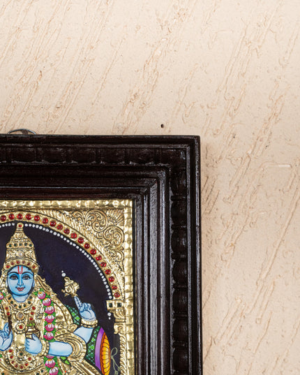 Tanjore Painting - Dhanvantri - Flat (Gold Foil) - 10x8 inch - WL4265