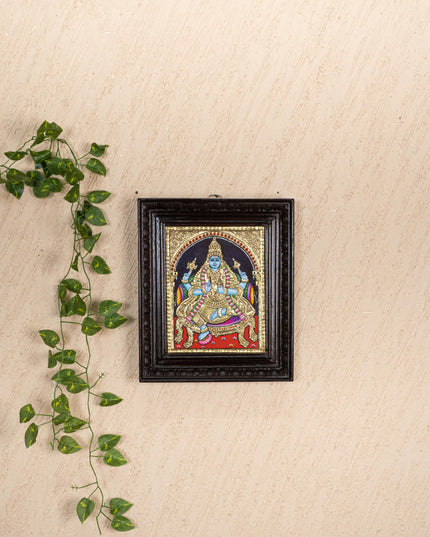 Tanjore Painting - Dhanvantri - Flat (Gold Foil) - 10x8 inch - WL4265