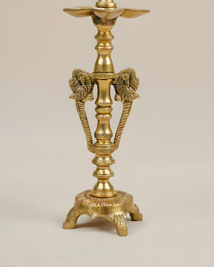 Brass Ganesha Kuthu Vilaku - WL4390