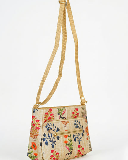 Floral Printed Sling Bag - WL4433