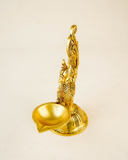 Brass Annapakshi Diya - WL4441