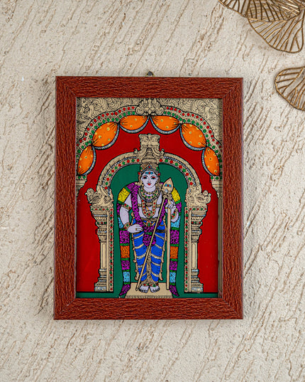 Murugan Glass Reverse Painting Frame - 8 x 6 inch - WL4560-5