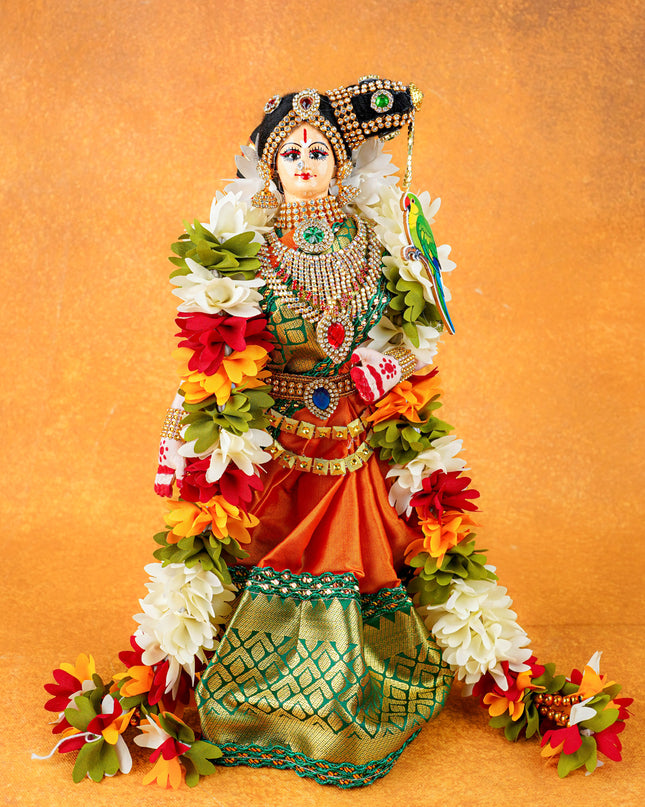 Andal with Parrot Doll - WL4670